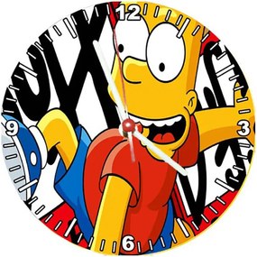 Relógio Decorativo Simpsons Bart