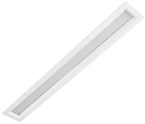Plafon Led Embutir Aluminio Branco 3000k 18w Sevilha