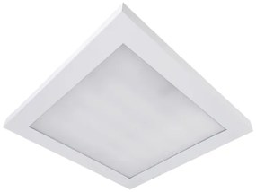 Plafon Led Sobrepor Quadrado Branco 54w 6500k Londres