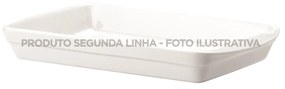 Forma Retangular 32 Cm Porcelana Schmidt - Mod. Calorama 2° Linha