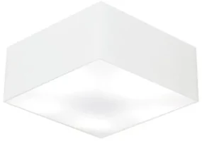 Plafon Para Sala Quadrado SL-3053 Cúpula Cor Branco