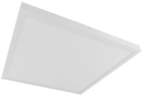 Plafon Led Sobrepor Metal Aluminio 48w Branco 4000k Yamamura