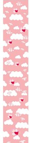 Papel de Parede infantil fada dos dentes rosa 0.52m x 3.00m