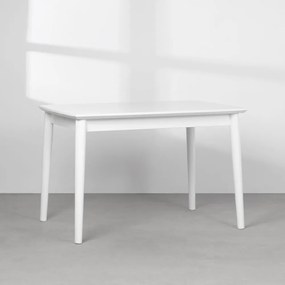Mesa de Jantar Mia Retangular Branco - 1,20m x 80cm