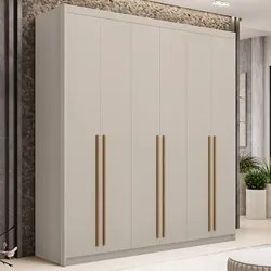 Guarda Roupa Casal 6 Portas 3 Gavetas 233cm Dubai Fendi      - VLR MÓV