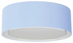 Plafon Para Quarto Cilíndrico SQ-3038 Cúpula Cor Azul Bebê