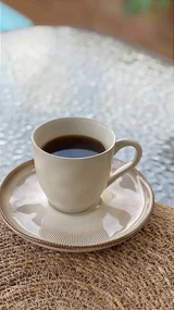 Xícara de Chá e Pires Raio