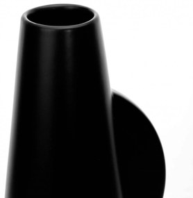 Vaso Decorativo em Cerâmica Preto 33x16 cm - D'Rossi