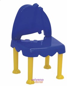 Cadeira Tramontina Infantil Monster em Polipropileno - Amarelo  Amarelo