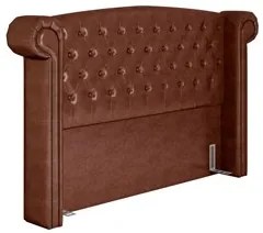 Cabeceira Cama Box Casal 140cm Provença P02 Sintético Camel - Mpozenat