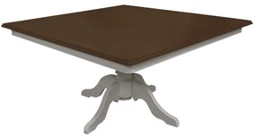 Mesa de Jantar Clássica Quadrada Altesse - 8 Lugares - 1,5m -Freijó Provençal Kleiner