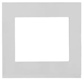 Placa Suporte 4x4 6 Postos Plastico Branco Orion Class