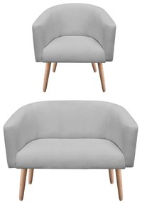 KIT 01 POLTRONA E 01 NAMORADEIRA STELLA
