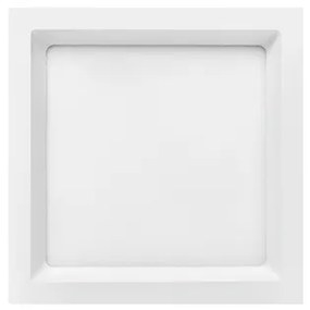 Plafon Embutir Led 17w 5000k Aluminio Branco Deep