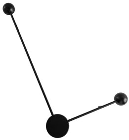 Arandela Led Metal Aluminio Preto 10w 3000k Conexao