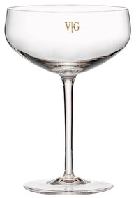 Taça de Cristal Coupe Lisa P/ Champagne  Transparente