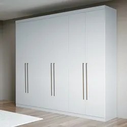 Guarda Roupa Casal 6 Portas Versalhes Branco - Santos Andirá