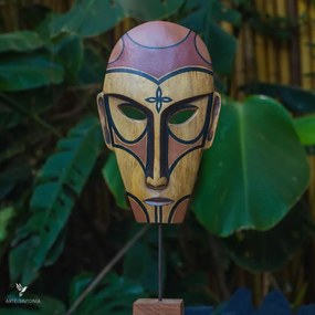 Máscara Étnica Tribal 54cm | Teke