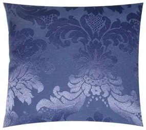 Capa para Almofada Tecido Jacquard Estampado Azul Marinho 45x45 cm - Drossi