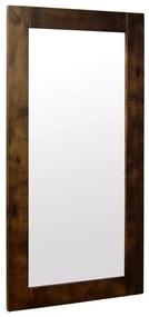 Espelho Retangular Decorativo com Moldura 200x100 Fiore Canela G04 - Gran Belo