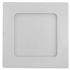 Plafon Led Embutir Quadrado Branco 6W Yamamura - LED BRANCO FRIO (6000K)