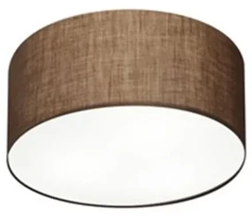 Plafon Para Sala de Jantar Cilíndrico SJ-3010 Cúpula Cor Café