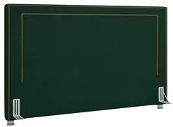 Cabeceira Cama Box Casal Queen 160cm Mali P02 Veludo Verde Musgo - Mpo