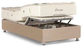 Cama Box e Colchão Articulada 101x203x63cm Dreams MH1430 c/ Massagem Herval- Drossi