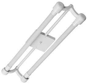 Plafon Aluminio Acrilico Branco G13 20w Toledo