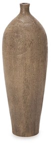 Vaso em Poliresina Marrom - 30x10cm