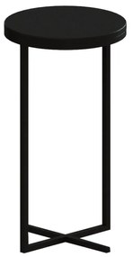 Mesa de Apoio Alta Loren Preto - Wood Prime TS 34202