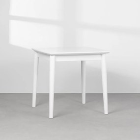 Mesa de Jantar Mia Quadrada Branco - 80x80cm