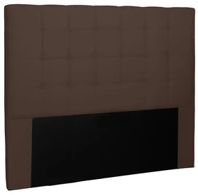Cabeceira Verona Para Cama Box Solteiro 90 cm Suede Café - D'Rossi