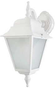 Arandela Aluminio Vidro Branco 10w Ip65 Colonial