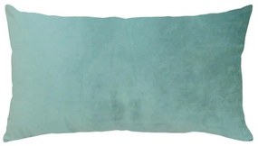 Capa de Almofada Lisa Peach de Veludo em Vários Tamanhos - Azul Turquesa Claro - 60x30cm