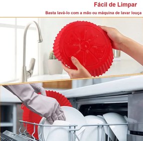 Forma Para Air Fryer De Silicone Antiaderente