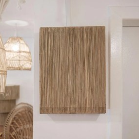 Lustre "Quadrado" em Fibra Natural  | Bali