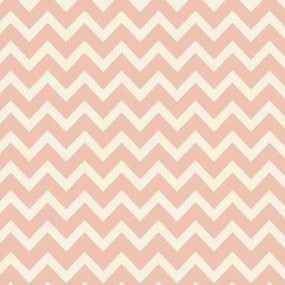 Papel de parede adesivo Chevron nude e creme