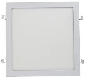 Plafon Led Embutir Quadrado Branco 24W Yamamura - LED BRANCO FRIO (6000K)