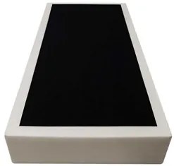 Base Box para Cama Solteiro 88x188cm Liz S05 Sintético Bege - Mpozenat