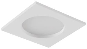 Plafon Led De Embutir Quadrado Branco 2,5w 100 3000k Mobili