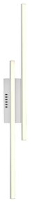 Arandela Lineare Duo 78X18X07Cm Led 20W 3000K Bivolt Branco Luz Direta... (Branco)