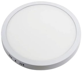 Plafon Led Sobrepor Redondo Branco 48W Yamamura - LED BRANCO QUENTE (3000K)