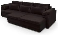 Sofá Retrátil 3 Lugares Para Sala 297cm Dijon Couro Bordô S07 - Mpozen