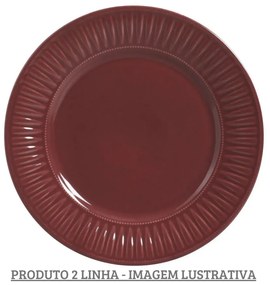 Prato Raso 26Cm Daisy Cassis - Porto Brasil 2° Linha