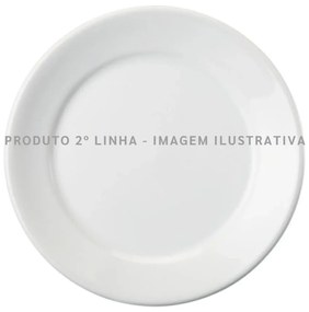 Prato Raso 26Cm Porcelana Schmidt 2° Linha - Mod. Convencional 022