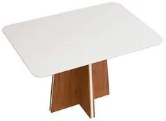 Mesa de Jantar Vanda 120cm Com 4 Cadeiras Yasmin D04 Freijó/Veludo Kra