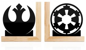 Aparador de Livros Star Wars Rebeldes vs Império Base Pinus