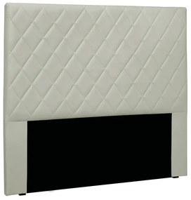 Cabeceira Cama Box Solteiro 90 cm Dubai Veludo S04 - D'Rossi - Prata