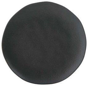 Prato Raso 26,5Cm Orgânico Preto Matte - Porto Brasil